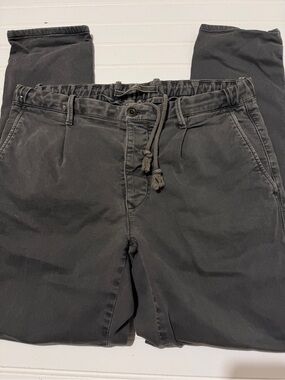 Incotex Button Fly Tapered Fit Hybrid Trouser Joggers sz 32
